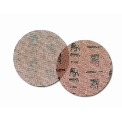 Imagen de Mirka Discos de lijado malla Abranet Ø 77 mm cierre adhesivo / grano P400 50 uds. para lijar madera, masilla, barniz, plástico 5420305041