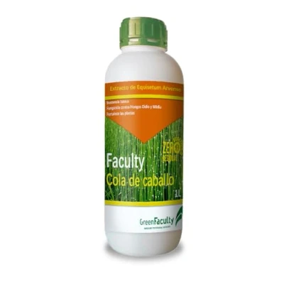 Imagen de GreenFaculty Cola de Caballo Fungicida Ecológico para Plantas Interior, Jardín y Huerto. Contra Hongos como Oidio Mildiu. Equisetum Arvense 1L