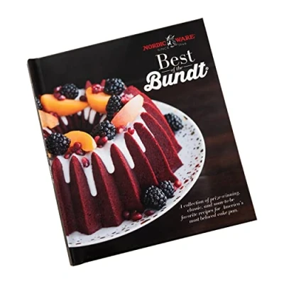 Imagen de Nordic Ware Best of the Bundt Libro de recetas para tartas Bundt, multicolor