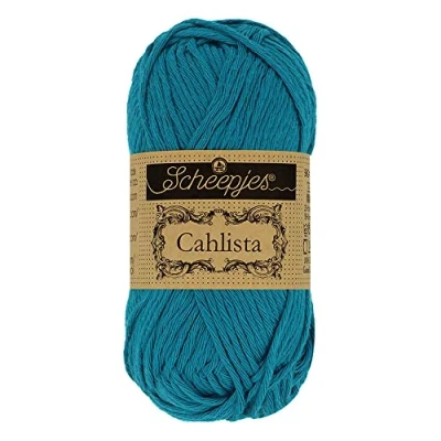 Imagen de Scheepjes 400 Gasolina Azul Calista Hilo 1x50g