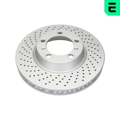 Imagen de OPTIMAL BS 8958HC Disco de freno Eje delantero, izquierda 330 34 5/7 perforado/ventil. int. revestido altamente carbonizado PORSCHE: 911 Coupé