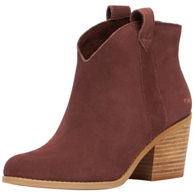 Imagen de TOMS Constance, Botas Cortas al Tobillo Mujer, Ante castaño, 40 EU