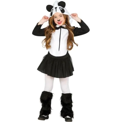 Imagen de FIESTAS GUIRCA, S.L. Disfraz de Panda Coqueta para niña T 3/4 años