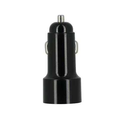 Imagen de CARGADOR ENCENDEDOR HIGH ONE 12W 2 PUERTOS USB A NEGRO