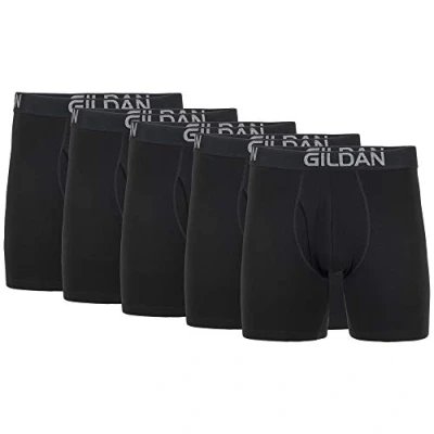 Imagen de Gildan Men&#039;s Cotton Stretch Regular Leg Boxer Brief
