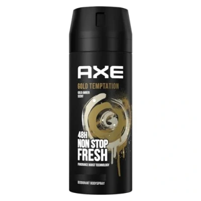 Imagen de Desodorante Axe Men Gold Temptation, 3 unidades, 150 ml