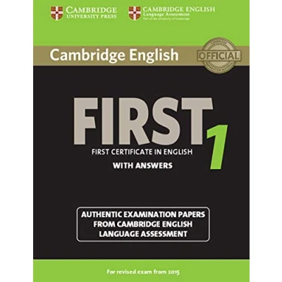 Imagen de Cambridge English First 1 For Revised Exam From 2015 Student S Book Wi