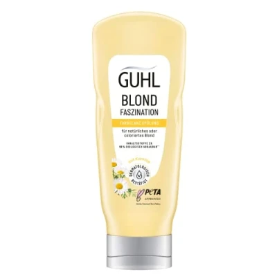 Imagen de Guhl Rubia Fascination acondicionador Contenido: 200 ml Tipo de pelo: rubio, fino