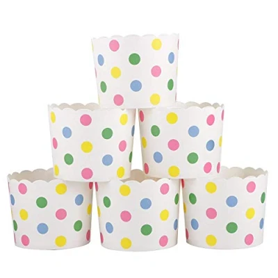 Imagen de webake Moldes Papel Copa de Horneado 50 Pcs para Magdalenas Pastel Tarta Cupcakes