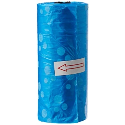 Imagen de ARQUIVET bolsas de recambio o basura Para perros 2 rollos x 15 recoger excrementos, cacas desechos Bolsitas color azul
