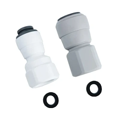 Imagen de Qrity Accesorios de Conexión Rápida Ajuste a Presión 1/4 &quot;a 1/4&quot;, 3/8&quot; para Filtros Agua Adaptador Grifo Purificador