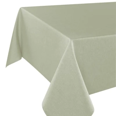 Imagen de Delindo Lifestyle Mantel Wien Home moderno con protección antimanchas para todo el año, verde, 140 x 220 cm