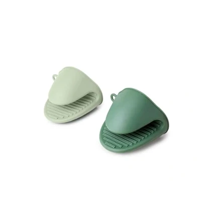 Imagen de IBILI Set 2 Manoplas de Silicona resistentes al calor