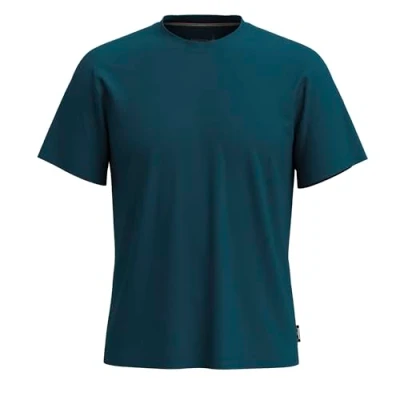 Imagen de Smartwool Perfect CREW Short Sleeve Camiseta básica, Hombre, Talla: XL, Twilight blue