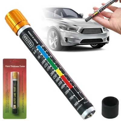 Imagen de medidor de pintura para coche, espesor capa magnético, revestimiento detector daños en la carrocería,