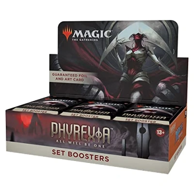 Imagen de Caja de cartas wizards of the coast magic gathering phyrexia all will be onesobres edici¾n 30 unidades inglÚs