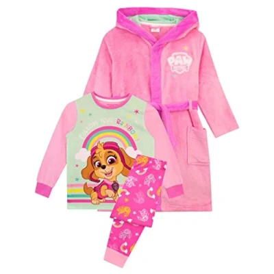Imagen de Paw Patrol Chicas Bata Pijama Skye Rosa 5 6 Años