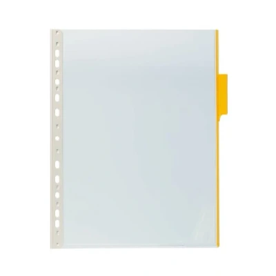 Imagen de Durable 560704 Panel de pantalla funciones A4, bolsa 5 piezas, amarillo