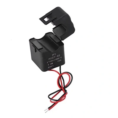 Imagen de PZCT 02 Transformador de Corriente Snap Joint Structure Split Coil Core Sensor para 100A Amp Energy Meter Mini Base