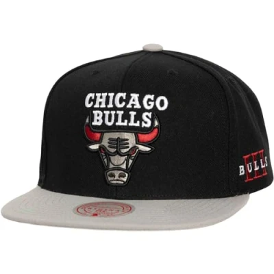 Imagen de Mitchell &amp; Ness Gorra Snapback NBA Core III Chicago Bulls Black/Grey