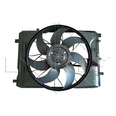 Imagen de NRF 47851 Ventilador de radiador 481 12 400 con bastidor (armazón), Motor sin escobillas unidad control MERCEDES BENZ: Clase A
