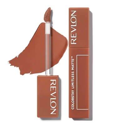 Imagen de Revlon ColorStay Limitless Matte, Pintalabios Mate de larga duración, Fórmula Vegana, No Budge Ligera/Cómoda, Resistente al Agua, 003 Upper Hand, 5ml