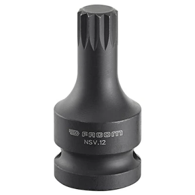 Imagen de Facom NSV.12 VASO 1/2 IMPACTO MACHO XZN 12