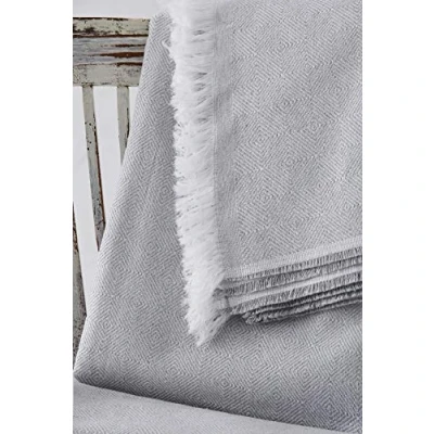 Imagen de Textilhome Funda Multiusos Foulard Cubre Cama Dante 180x285 cm para Sofa 2 Plazas, Protector Sofa. Color Perla