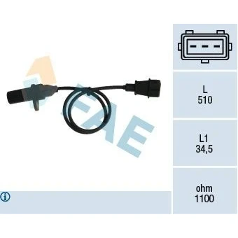 Imagen de Generador de impulsos, cigüeñal FAE 79007