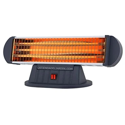 Imagen de Estufa de cuarzo. 3 niveles potencia:400, 800 y 1.200 W. barras Emisión instantánea calor