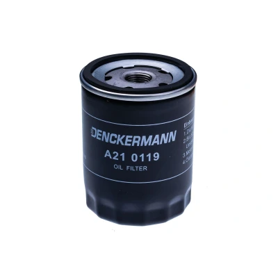 Imagen de DENCKERMANN A210119 Filtro de aceite 3/4&quot; 16 UNF enroscable ALFA ROMEO: 156 Berlina, 147, GT, FIAT: Panda I Hatchback, Uno Hatchback