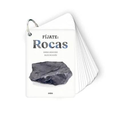 Imagen de Fíjate: rocas: Pequeña guía para iniciarse en la observación de las rocas (Infantil juvenil)