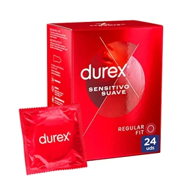 Imagen de Durex Preservativos Sensitivo Suave para Mayor Sensación 24 condones