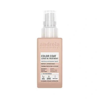 Imagen de Andreia Tratamiento profesional para reparación de Cabello 100 ml en spray dañado, teñido y antiencrespamiento, desenredar extender el color
