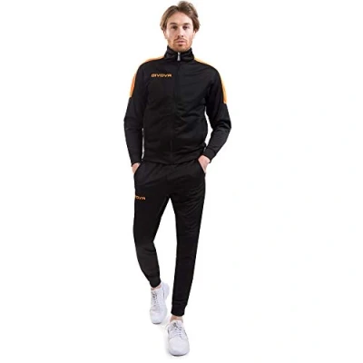 Imagen de givova Tuta Revolution Fluo Conjunto Deportivo, Hombre, Multicolor, L