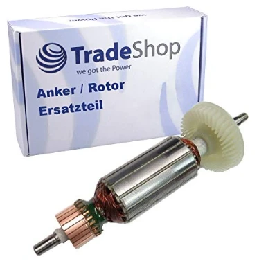 Imagen de Ancla Rotor con ventilador para amoladora angular Bosch GWS7 125, 115, GWS650 / Anclaje de repuesto motor