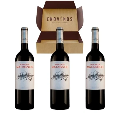 Imagen de Vino Bosque de Matasnos x3 Botellas Tinto Ribera del Duero x 75 cl Mejor Selección ENOVINOS