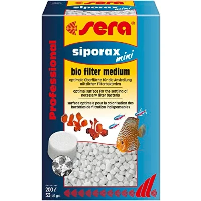 Imagen de Filtros de alto rendimiento Sera 0685 Siporax para usar en acuarios pequeños, 270g