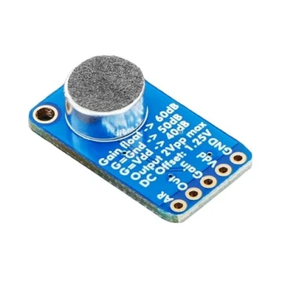 Imagen de Adafruit Electret Amplificador de micrófono MAX9814 con Control automático Ganancia [ADA1713]