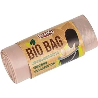 Imagen de BranQ Home essential Toilettenbeutel Bio Unidades de edición Limitada para inodoros Camping, Unisex, marrón, 20 Stück (1er Pack)