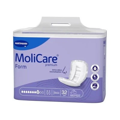 Imagen de Hartmann MoliCare® Premium Form Vorlage, 8 Tropfen 32 Stück B079N8BJM3 Packung (32 Stück)