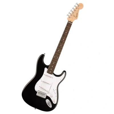 Imagen de Fender Squier Debut Series Stratocaster Guitarra Eléctrica, para Principiantes, con 2 Años de Garantía, Negro