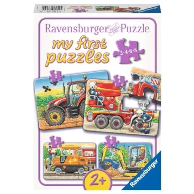 Imagen de Ravensburger My First Puzzles 06954 Tradicional 2pieza(s) rompecabeza Rompecabezas (Tradicional, Vehículos, Infant, Niño/niña, Caja)