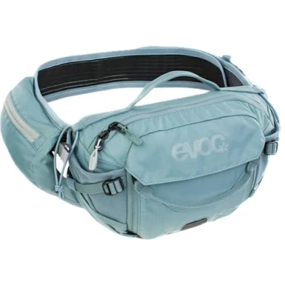 Imagen de EVOC Hip Pack Pro e Ride 3 Bolsa de Cintura para recorridos y senderos en Bike (3L Capacidad, Airflow Contact System, cinturón AIRO Flex, Sistema Venti Flap), Gris Acero