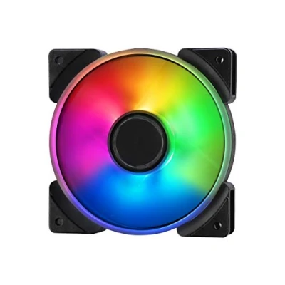 Imagen de Fractal Design Prisma AL,12 120mm Ventilador de computadora , PWM Control Seis LED RGB direccionables Optimizado para una alta ventilación LLS Rodamientos TripWire Technology (1,pack)