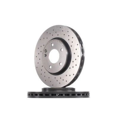 Imagen de BREMBO XTRA LINE 09.8304.1X Disco de freno 300 28 5 perforado/ventil. int. revestido altamente carbonizado con tornillos MERCEDES BENZ: SLK