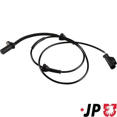Imagen de JP GROUP 4997104280 Sensor de ABS Eje delantero, derecha activo 1095 negro VOLVO: XC90 I