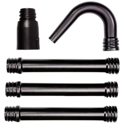 Imagen de Einhell Juego de 5 canalones (accesorios para soplador hojas con batería GP LB 18/200 Li E, montaje sin herramientas, limpieza canalones)