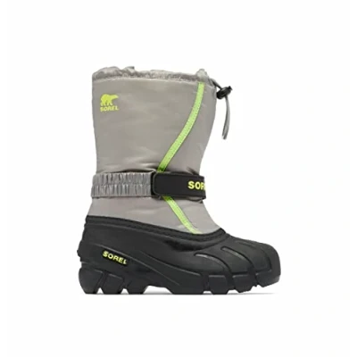 Imagen de Sorel Flurry Boot, Botas de Nieve, Unisex niños, Chrome Grey/Black 2023, 25 EU