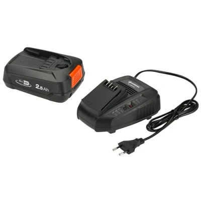Imagen de Gardena kit de inicio P4A PBA 18V/45 2,5 Ah + AL 1830 CV: el contiene cargador rápido CV y​una batería POWER FOR ALL (14906 20)